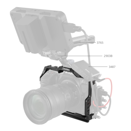 SmallRig 3940B - klatka do Nikon Z8 (Arca-Swiss, NATO) - przykład użycia